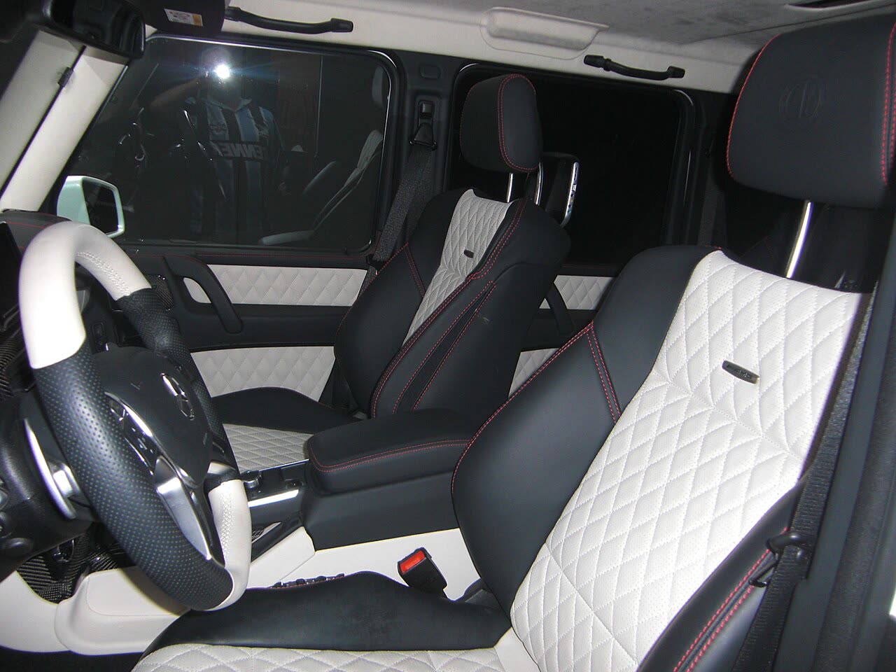 Mercedes-AMG G63 Designo Platinum for rent in Dubai